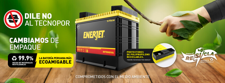 ENERJET LE DICE NO AL TECNOPOR